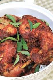 Ayam Goreng Berempah Dengan Gambar Ayam Goreng Resep Masakan Asia Resep Masakan