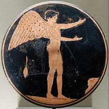 Eros Dieu Representant L Amour Et Le Desir Sans Lui Gaia N Aurait Pas Pu Enfanter Ses Fils Ancient Art Ancient Greek Sculpture Greek Antiquity