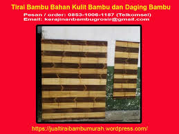 Bambu kini juga dibuat sebagai rangka sepeda. 0853 1006 1187 Telkomsel Jual Tirai Bambu Di Yogyakarta Tirai Rumah Tirai Teras Jual Tirai Bambu Toko Krey Bambu Kerai Bambu Kere Bambu