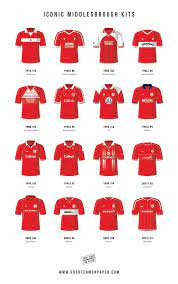 England has over 40,000 football clubs, and it boasts the first football club, and that is the sheffield fc. Some Of The The Most Iconic Kits That Boro Players Have Worn Throughout The History Of The Club The Kits Classic Football Shirts Football Shirts Football Kits
