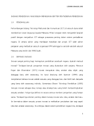 Bagaimanakah pentadbiran yang sistematik dapat memajukan sesebuah negara? Inovasi Pendidikan Untuk Memajukan Sistem Pentadbiran Pendidikan