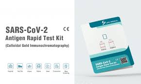 Model 1 box ( 20 tests/kit (one test per bag for one person). Sars Cov 2 Antigen Rapid Test Kit Alamacs Sagl