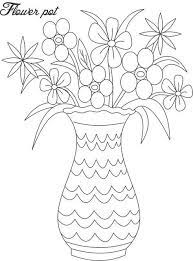 Drawn vase line drawing pencil and in color drawn vase line drawing. Line Drawings Of Flowers In Vases Google Search Flower Drawing Flower Vase Drawing Printable Flower Coloring Pages