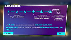 Exposing player stats i kill in champions league fortnite arena mode. Can Anyone Briefly Explain How Champion League Works I Ve Almost Reached It Just By Playing Around But I Don T Think I Fully Understand What Happens When You Reach It Either Can Someone