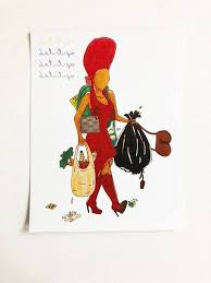 About press copyright contact us creators advertise developers terms privacy policy & safety how youtube works test new features press copyright contact us creators. Let It Go Erykah Badu Original Drawing Print Inspired From Her Hit 2000 Song And Music Video Bag Lady This Pi Afrocentric Art Hip Hop Art African American Art