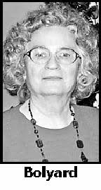MARILYN BOLYARD Obituary (2010)