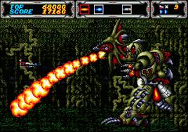 It is the third chapter in the thunder force series. Sega 16 Thunder Force Iii 3