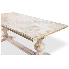 Distressed French Country Double Pedestal Table French Country Coffee Table Country Dining Tables Dining Table Rustic