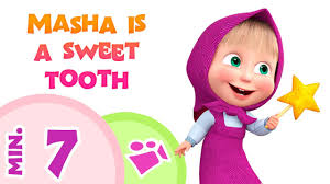 While everyone else plays games, little bear tries each and every tasty dessert on the table. Masha And The Bear Masha Is A Sweet Tooth New Collection Songs For Children Youtube