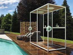 wazebo zucchetti kos design by ludovica roberto palomba douche d exterieur douche exterieure douche de jardin