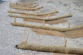 Stevenson Intermountain Seed Erosion Control Products Straw Logs Are Used To Grow Mushrooms Erosion Control Erosion Hardscape