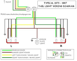 Here is some information about wiring connections for the rear tail lights. Chevy Silverado Tail Light Wiring Diagram Wiring Diagram Have