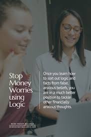 Stop Money Worries → CBT Tips from A Financial Therapist