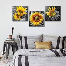 Yosemite home decor modern wall fixtures, sunflower décor wall stickers art, sunflower decor in home décor plaques & signs, handmade farmhouse wall mounted picture frames, Bedroom Wall Decor Modern Sunflower Decor For Bedroom Bathroom Kithen White Wall Decor Modern Wall Decor Wall Decor Bedroom