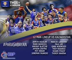 Gilas pilipinas will face indonesia in the crossover semifinals that start monday. Gilas Pilipinas Roster Vs Kazakhstan Fiba Qualifiers 6th Window Gilas Pilipinas Basketball