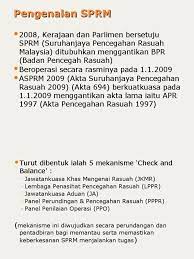 See more of suruhanjaya pencegahan rasuah malaysia wp labuan on facebook. Pengenalan Umum Sprm