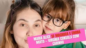Virginia leva as Marias para um passeio… mas Maria Alice se machuca e  emociona a todos