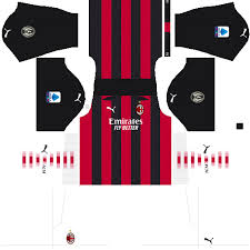 Skuad ac milan saat ini memang masih butuh banyak perbaikan untuk bisa bersaing dengan tim lain di serie a. Kits Uniformes Para Fts 15 Y Dream League Soccer Kits Uniformes Ac Milan Serie A 2020 2021 Fts 15 Dls