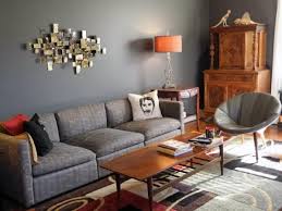 افكار غرف جلوس مثيرة باللون الرمادى سحر الكون