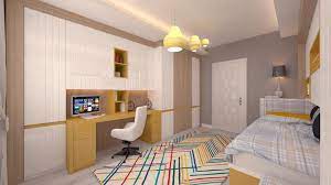 Genç yatak odası takımları içinde en sıra dışı ve eğlenceli modellerden bir tane daha. Konya Ozel Yapim Smart Genc Odasi Modeli Modern Genc Odasi Modelleri