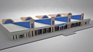 Marsa Alam Airport Terminal Building 3d Model Max C4d Obj 3ds Fbx Lwo Stl 3dexport Com By Maxegy Airports Terminal Marsa Alam Airport