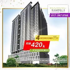 Featuring an outdoor pool and a fitness room, afiniti residensi provides accommodation located in nusajaya, 36 km from masai. Residensi Rampai Ii Rampai 2 Residence Property For Sale On Carousell