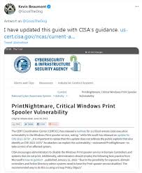 It will constantly be updated with new features, new maps, fixes, new dfs & combats, etc. Windows Print Spooler Vulnerability Cve 2021 1675 Printnightmare Confirmed By Ms Cisa Warns Born S Tech And Windows World