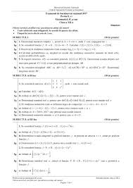 Maybe you would like to learn more about one of these? Simulare Bac 2016 Matematica