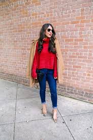 Maria black disrupted hoop earring 4. Camel Coat And Chenille Sweater For Fall And Winter Southern Sophisticated By Naomi Trevino