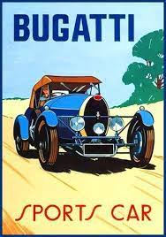 Bugatti 3 Bugatti Vintage Cars Automotive Art
