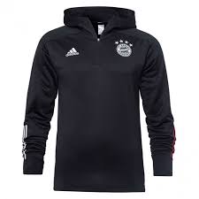 Fc bayern munich quarter zip sweater. Fc Bayern Munchen Adidas Training Hoodie