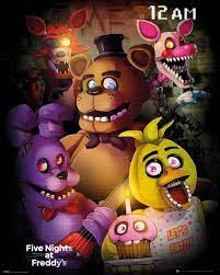 Wall tiles 2 + wall texture overlay. Gamingowy Plakat Z Horroru Five Nights At Freddys S Pluszaki Nice Wall Five Nights At Freddy S Fnaf Freddy S