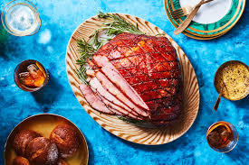 Old Fashioned Ham With Brown Sugar And Mustard Glaze Recipe Epicurious Com