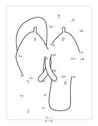 Free, printable images dot to dot for children of all ages. Summer Dot To Dot Worksheets Itsybitsyfun Com