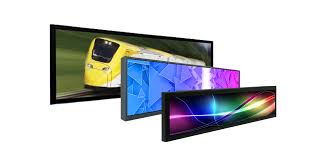 Ultra-wide Stretched Displays