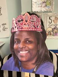 Will the real Mrs. Angela Johnson-Williams please stand up? In celebration  of our principal