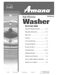 Once your desired soak time has elapsed, press start/pause/unlock lid again to continue the cycle. Amana Residential Washers Manual L0706262