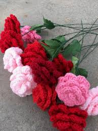 Knitted roses that looks real and this can be given to someone special (knitting how to knit flower, rose). Easy Crocheted Roses 5 Steps With Pictures Instructables