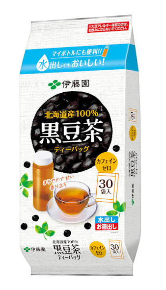 Amazon | 伊藤園 黒豆茶 ティーバッグ 3.8g×30袋 北海道産100% | 伊藤園 | ハーブティー 通販