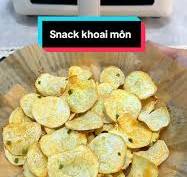 Cách làm snack khoai môn giòn rụm từ nồi chiên không dầu