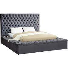 Cramlington upholstered storage platform bed. Geralyn Tufted Upholstered Storage Platform Bed In 2020 Upholstered Platform Bed Meridian Furniture Upholstered Storage