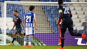 Real sociedad just need to match az alkmaar's result and they will go through to the next round. Real Sociedad Napoli 0 1 Politano Firma L Impresa Degli Azzurri La Repubblica