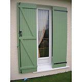 Volet Battant Sapin 3 Vantaux 180 X H 215 Cm Castorama En 2020 Volet Battant Volet Volet Persienne Bois