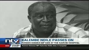 Kalembe ndile latest news (former kibwezi mp dies). Former Kibwezi Mp Kalembe Ndile Dies From Pancreatic Cancer Youtube