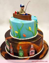 Best 20 fishing birthday party decorations. 34 Fishing Cakes Ideas Fish Cake Cupcake Cakes Fish Cake Birthday