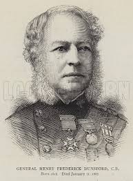 General Henry Frederick Dunsford, CB stock image