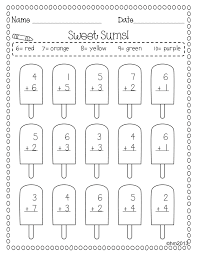 Ready Made For First Grade Miss Kindergarten Summer Math Worksheets Summer Math Summer Math Practice