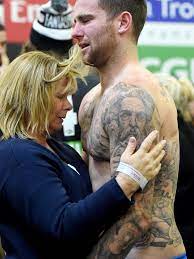 Tattoo by joe frost from thou art who will be working at this years bolton tattoo bazaar. Afl Player Tattoos Club By Club Guide To Footballer Ink Herald Sun