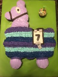 Birthday Cake Teddy Grahams Discontinued Fortnite Pinata Cupcake Cake Aiden S 7th Birthday Boy Birthday Cake 9th Birthday Cake Cupcakes For Boys
