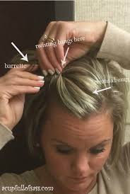 Twisted Bangs For Short Hair A Cup Full Of Sass Short Hair Twist Styles Hair Styles Short Hair Styles